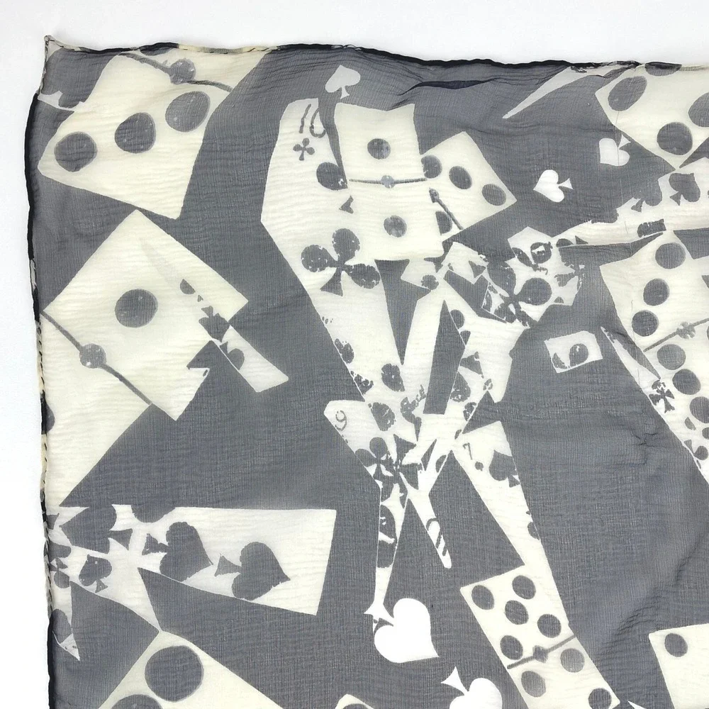 Vintage GALLIANO CHRISTIAN DIOR Silk Scarf Square‎ 27